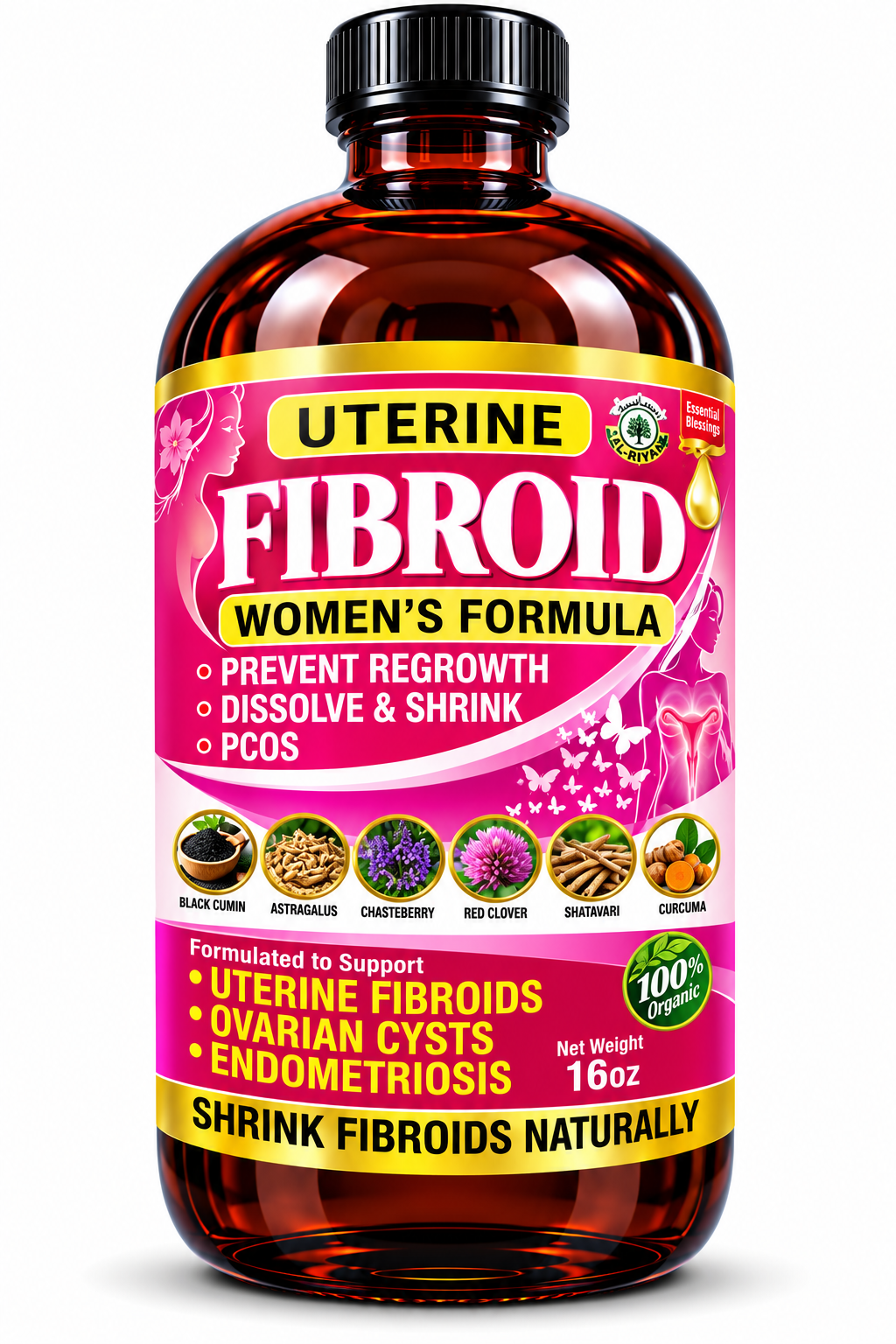 Uterine Fibroid Women's Formula Living Bitters