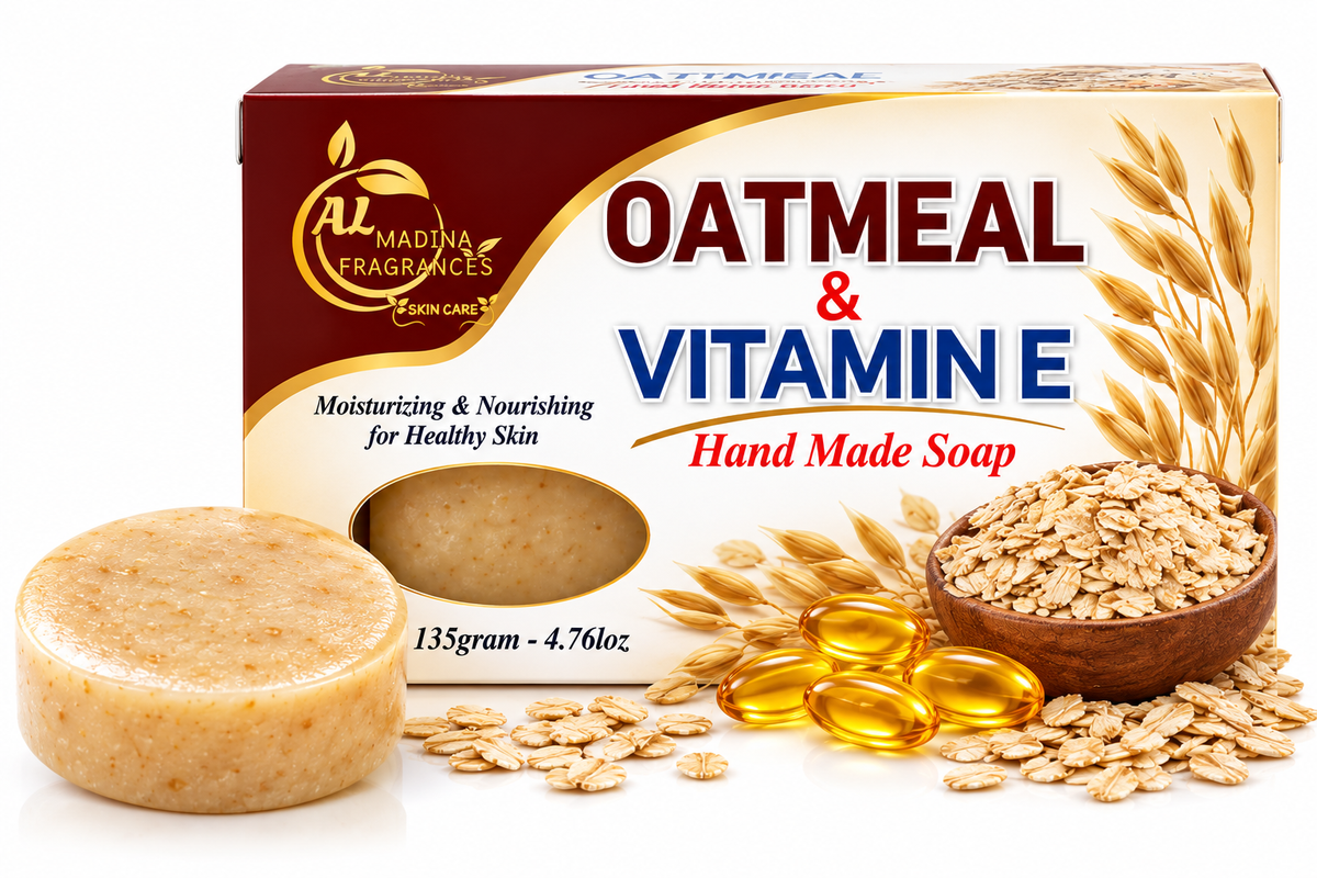 Oatmeal & Vitamin E Hand Made Soap