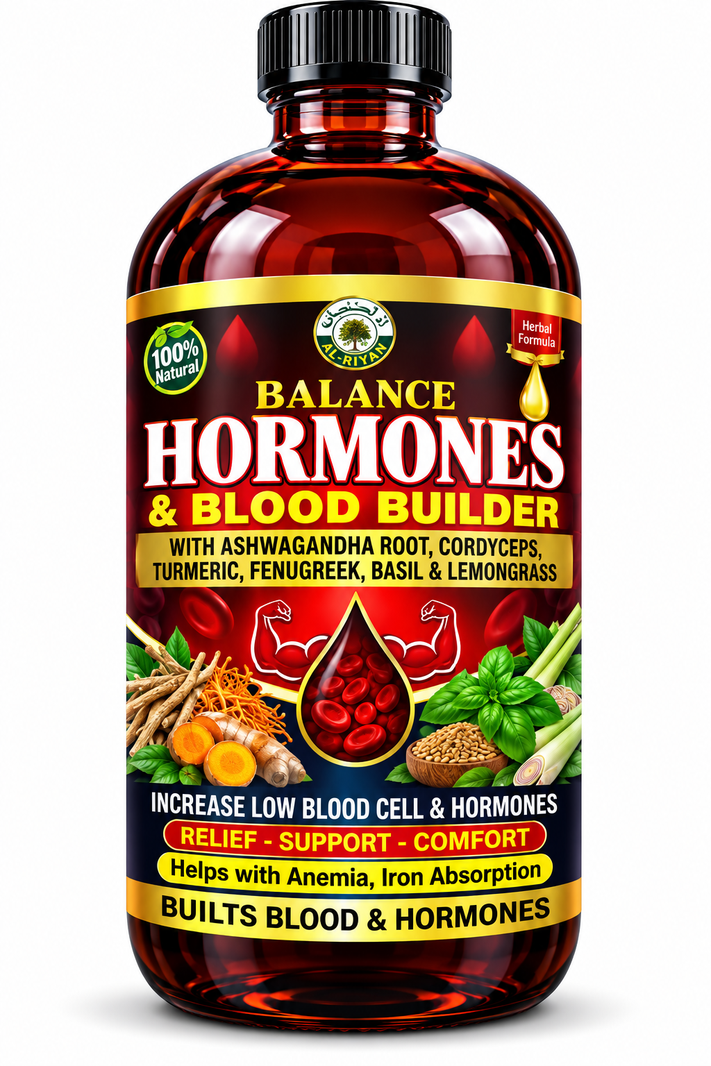 Hormones and Blood Builder Living Bitters
